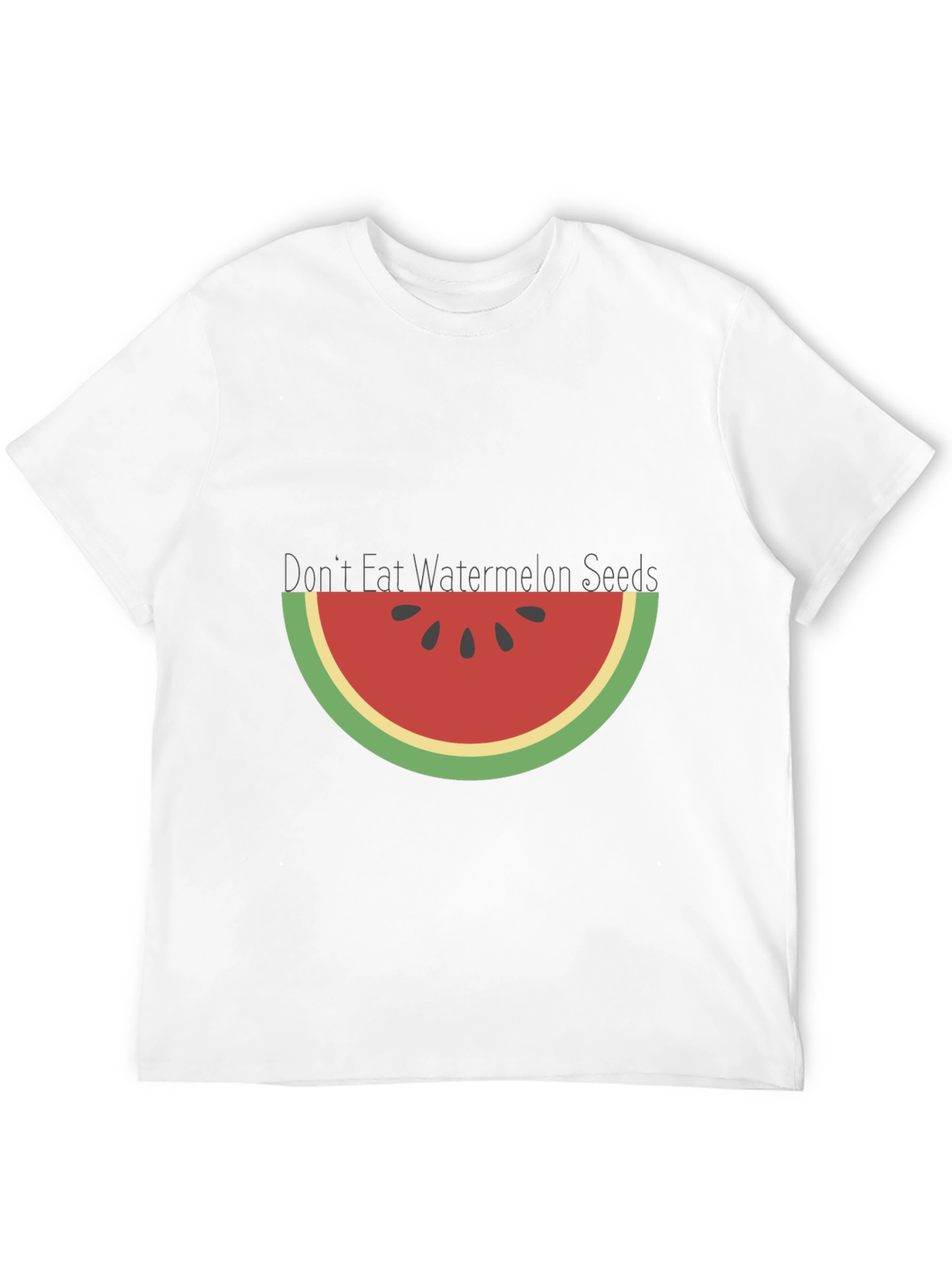 Watermelon Seeds Graphic Tee - Summer Fun