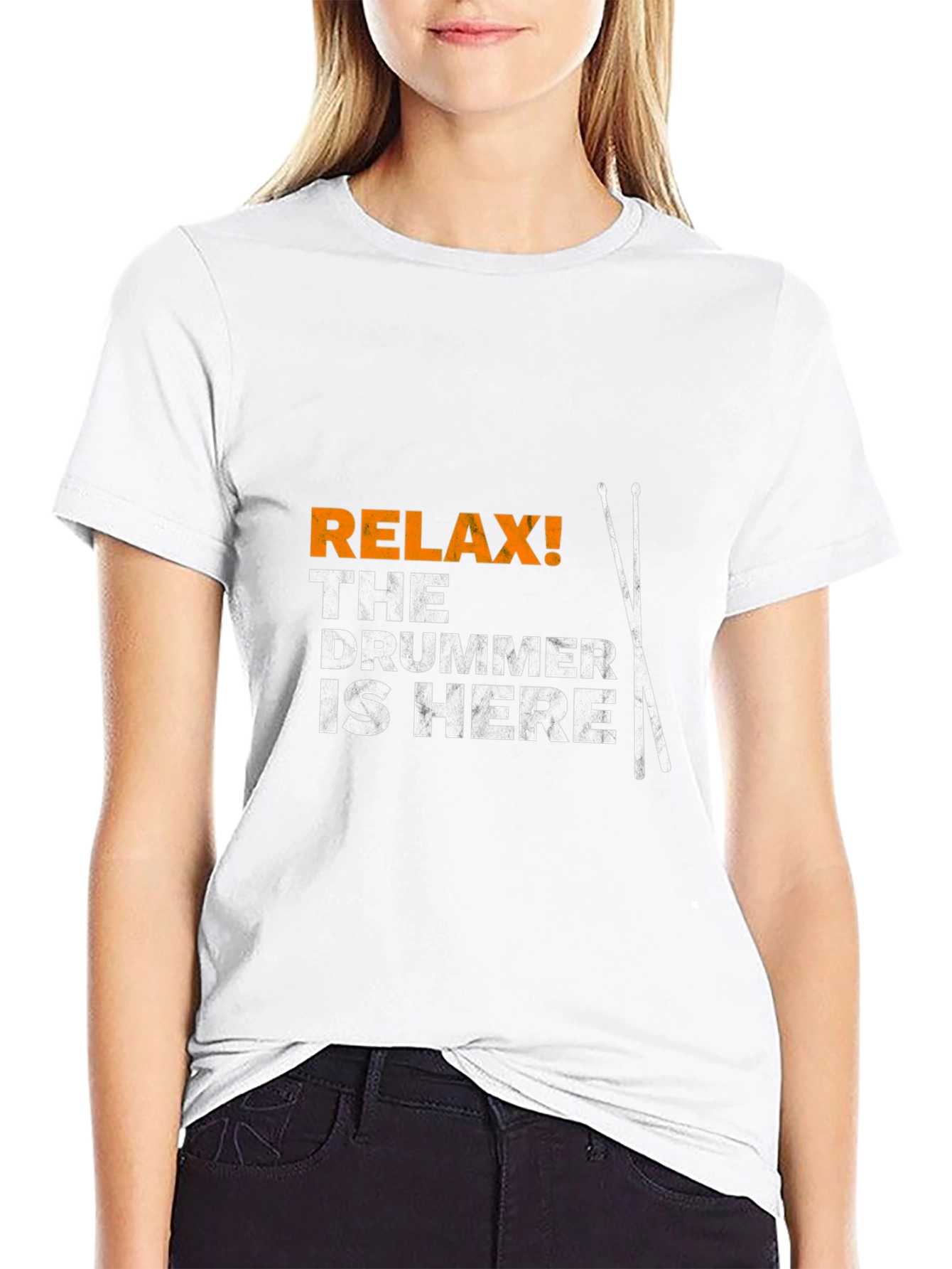 Relax! The Drummer Is Here - Graphic Tee