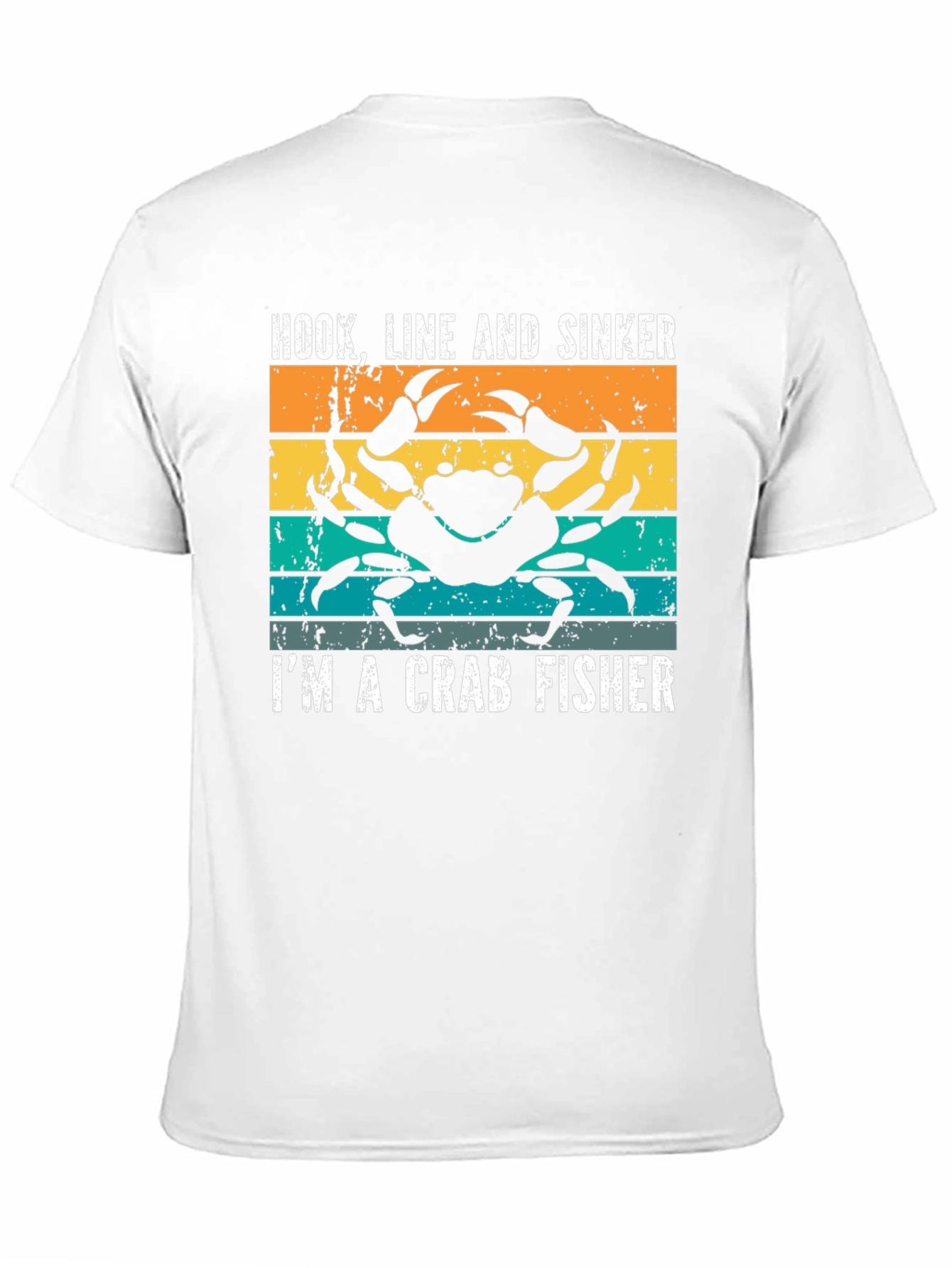 Crab Fisher T-Shirt - Hook Line and Sinker Tee