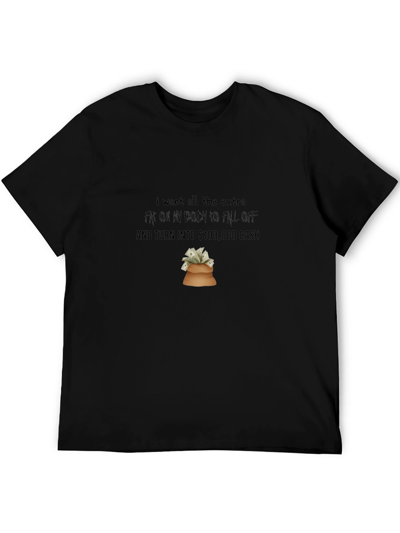 Humorous Weight Loss Wish T-Shirt
