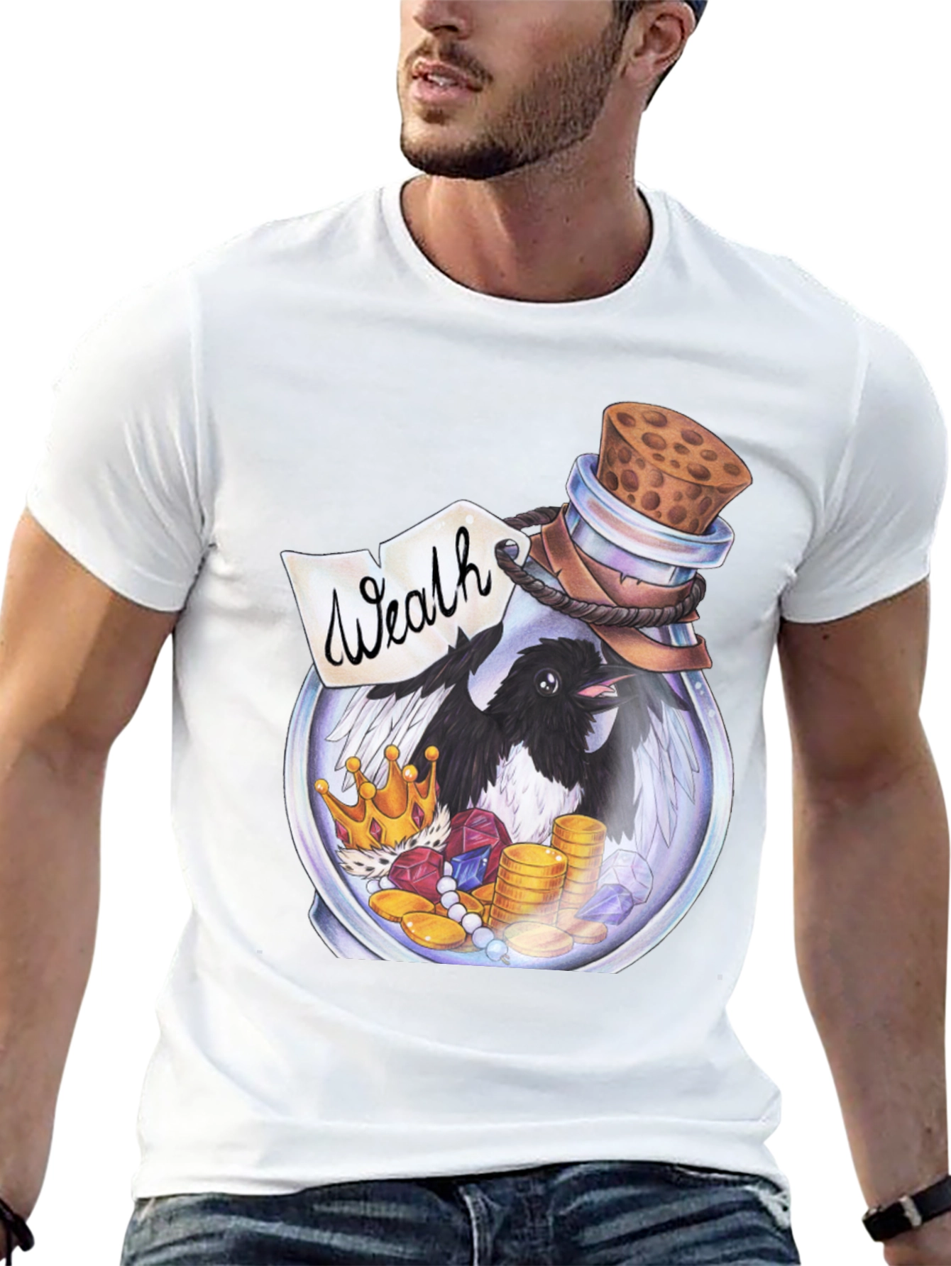 Magpie Wealth Jar Graphic Tee