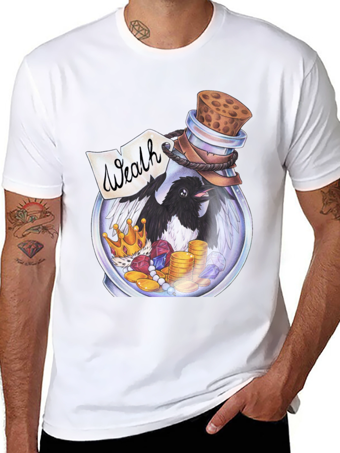Magpie Wealth Jar Graphic Tee