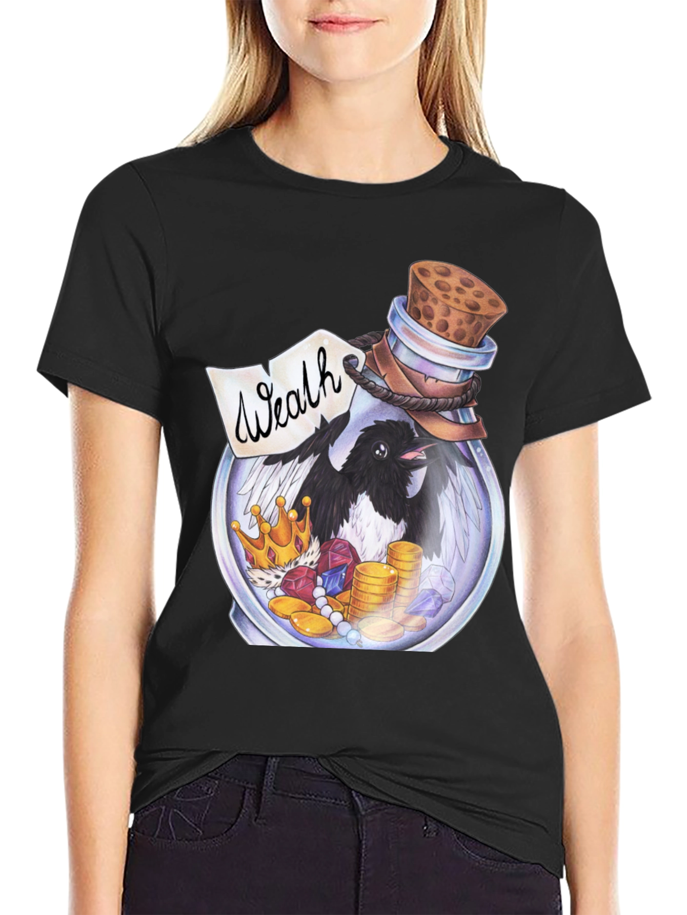 Magpie Wealth Jar Graphic Tee