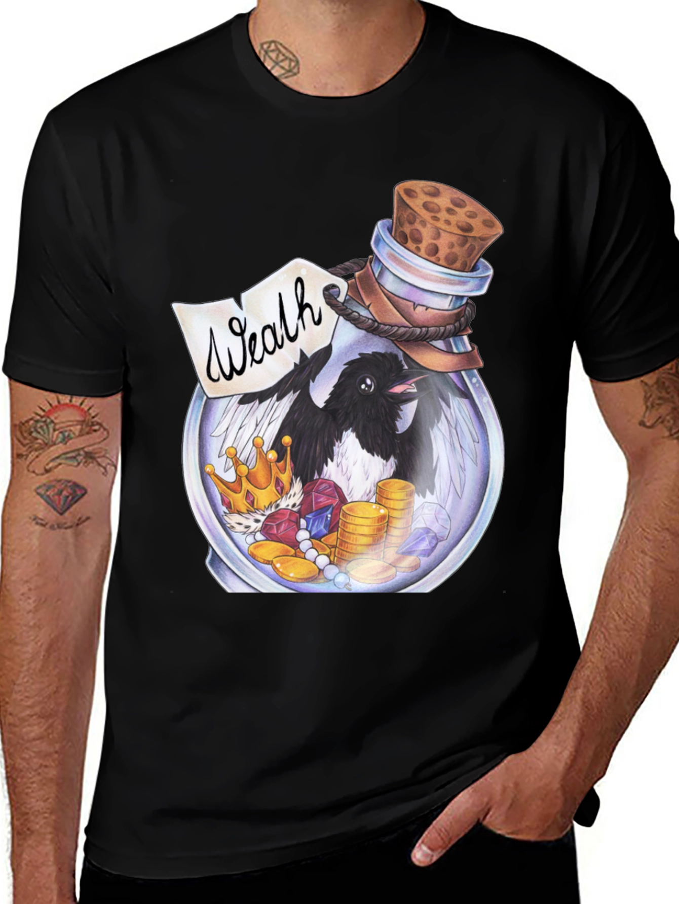 Magpie Wealth Jar Graphic Tee