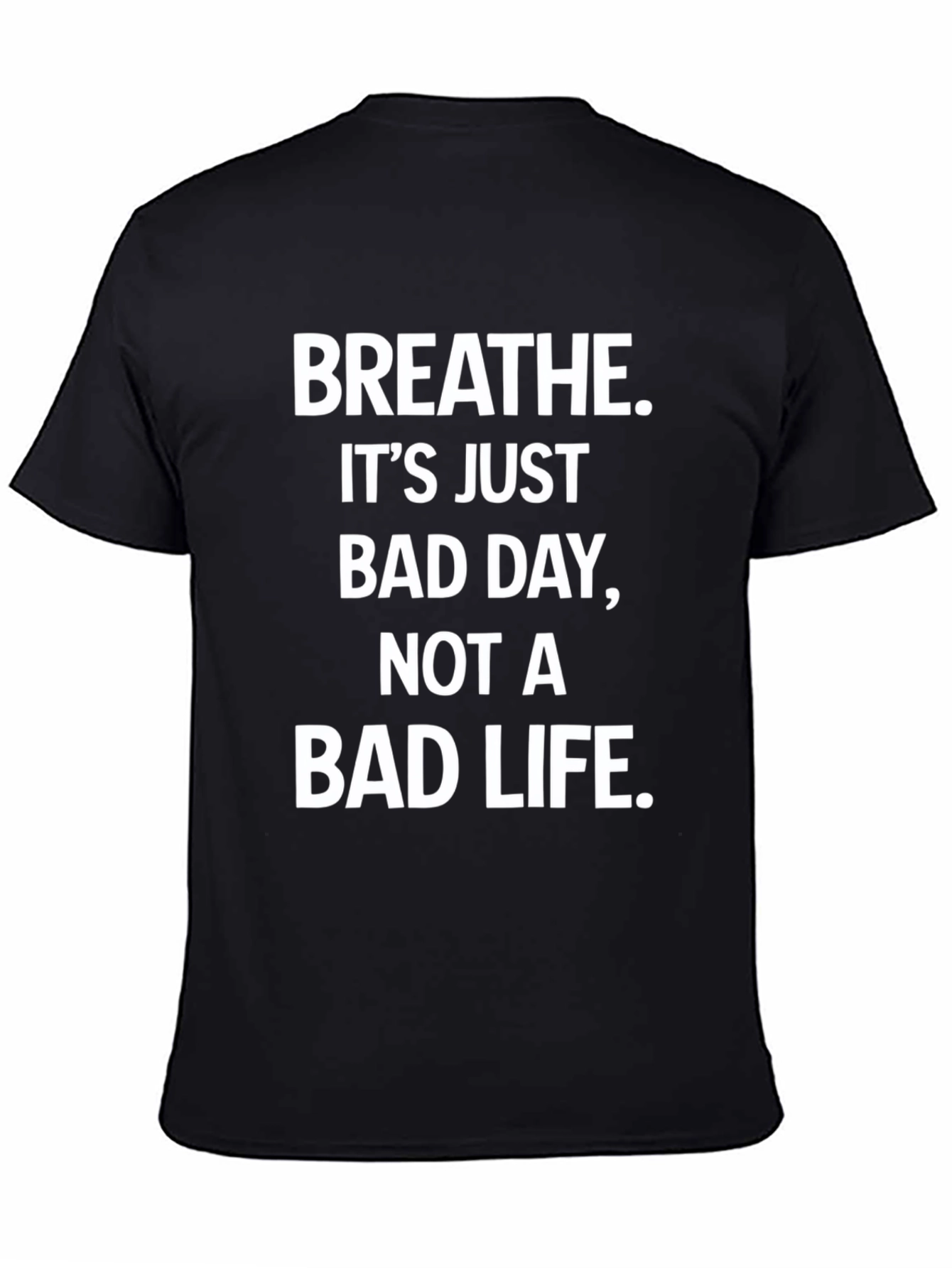 Breathe Graphic T-Shirt - Motivational Unisex Tee