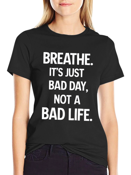 Breathe Graphic T-Shirt - Motivational Unisex Tee