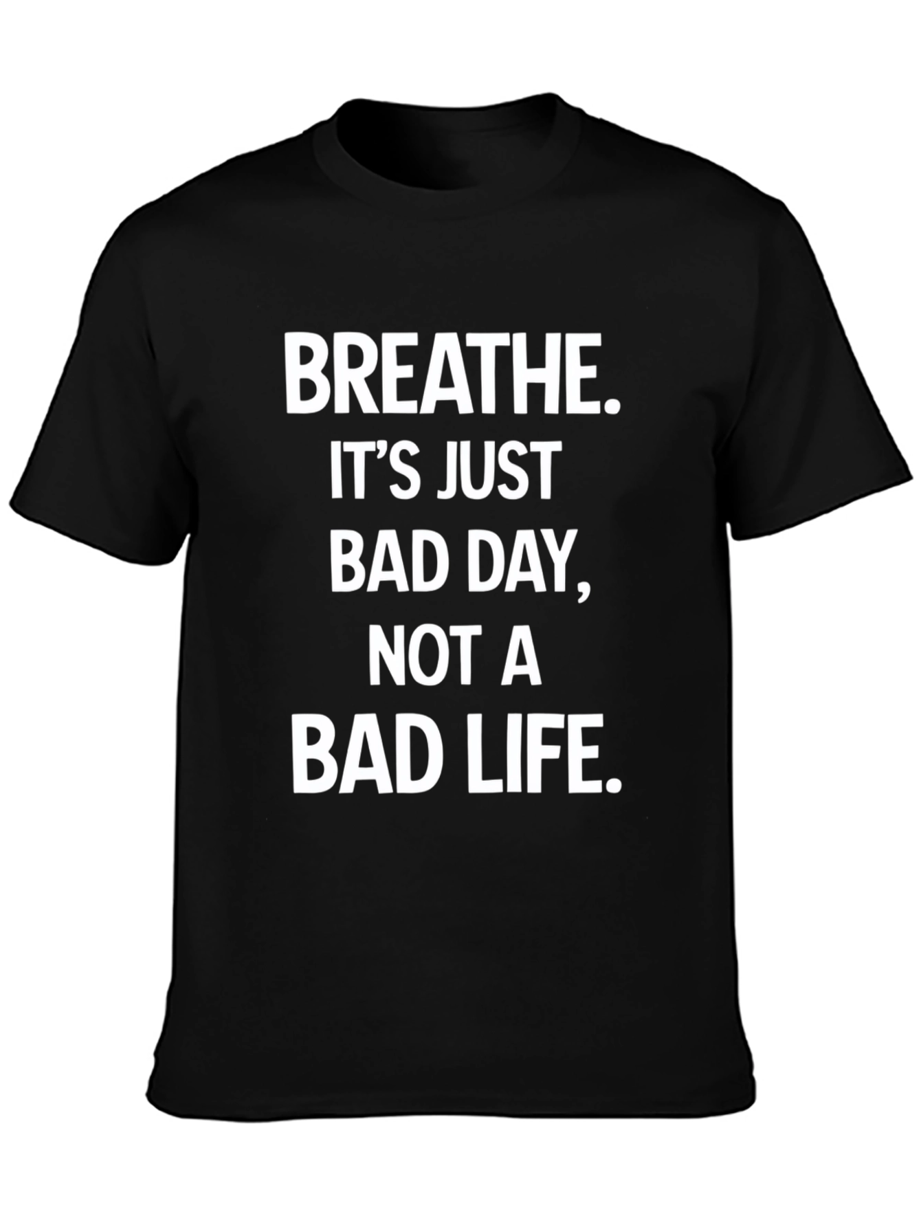 Breathe Graphic T-Shirt - Motivational Unisex Tee