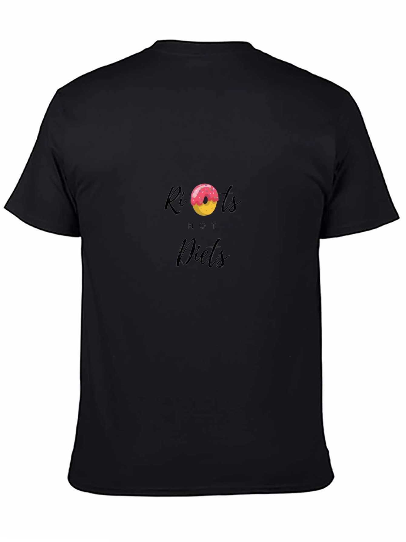 Riots Not Diets T-Shirt - Doughnut Design