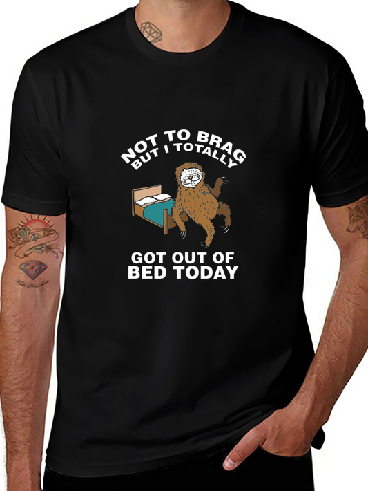 Funny Sloth Got Out of Bed T-Shirt