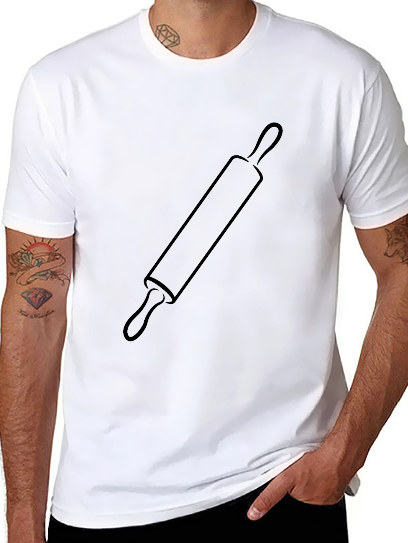 Rolling Pin Graphic Tee - Bakers Delight!