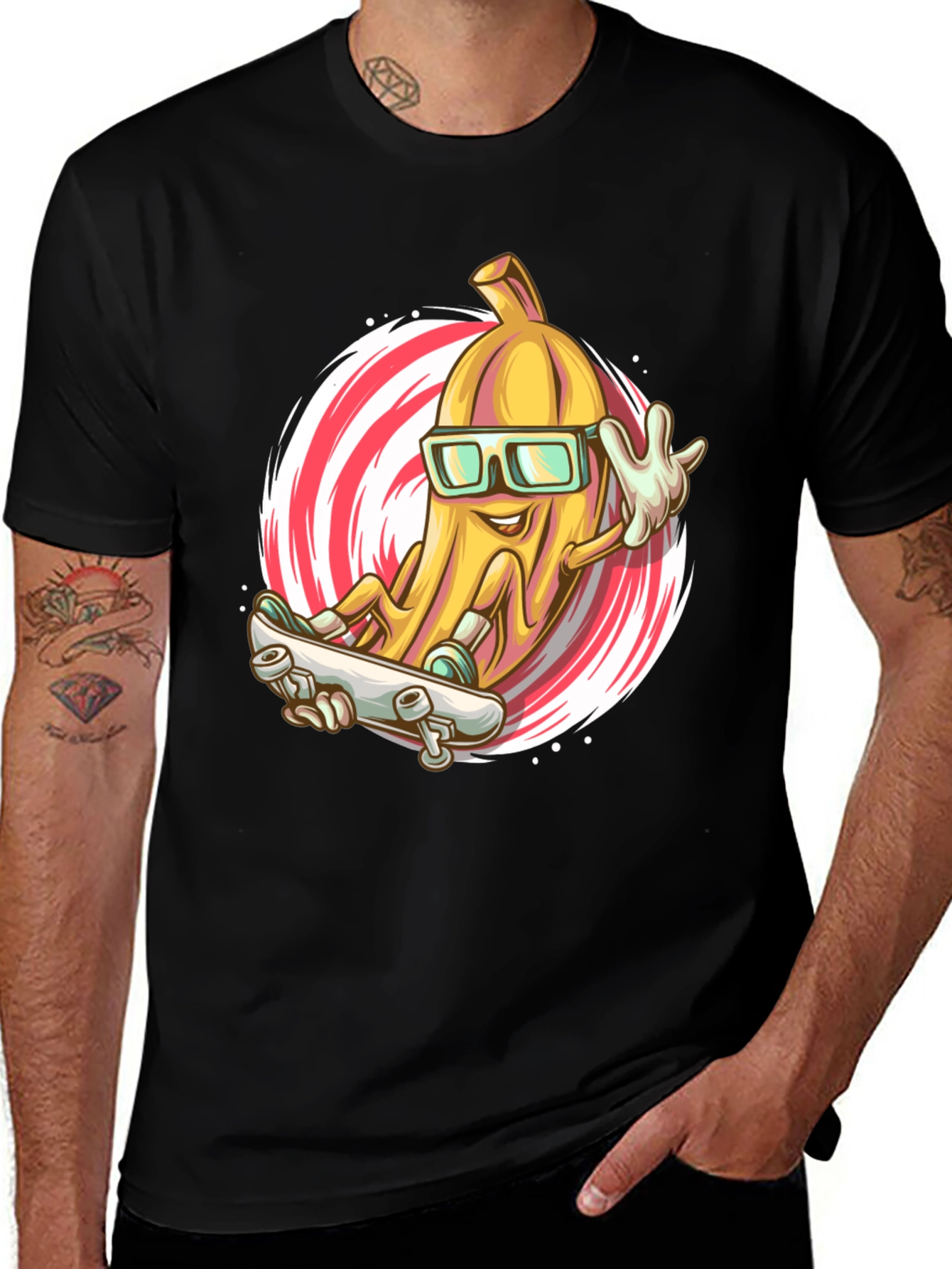 Cool Banana Skateboard T-Shirt