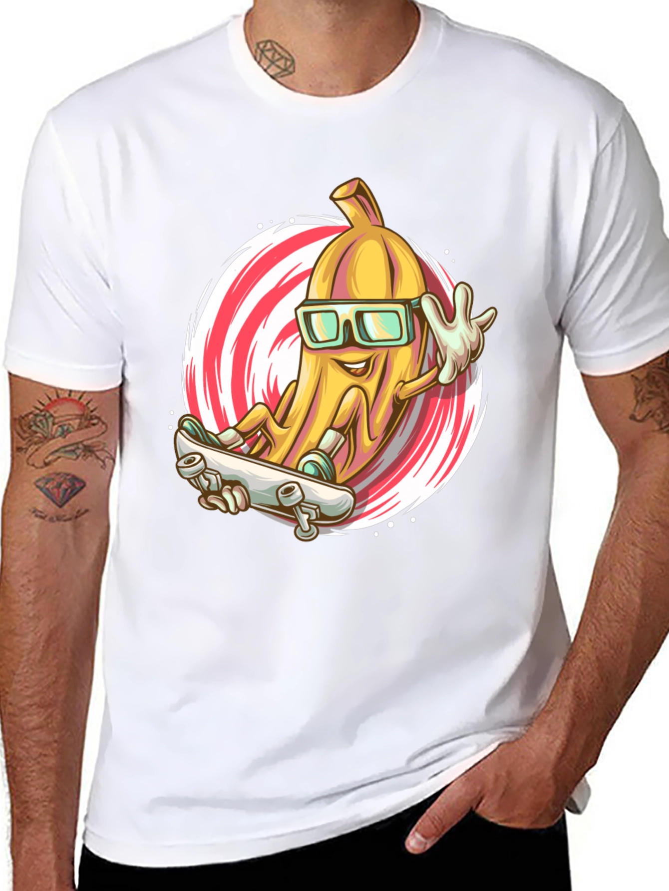 Cool Banana Skateboard T-Shirt