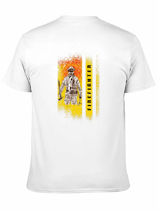 Firefighter Graphic Tee - Honor the Brave!