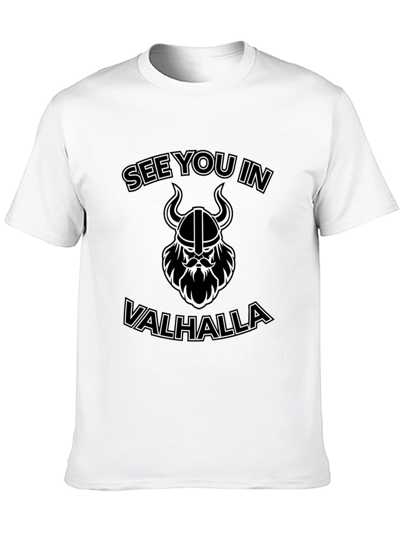 See You in Valhalla Viking Graphic T-Shirt