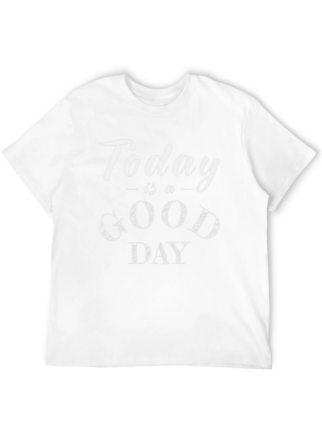 Today is a Good Day Graphic Tee - Black