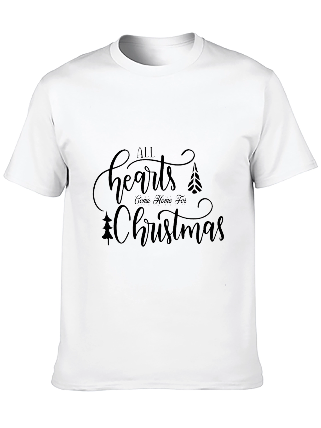 All Hearts Christmas Graphic Tee - Unisex