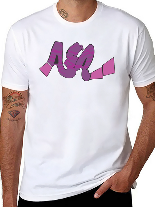 Abstract Graphic Print T-Shirt - Modern Streetwear