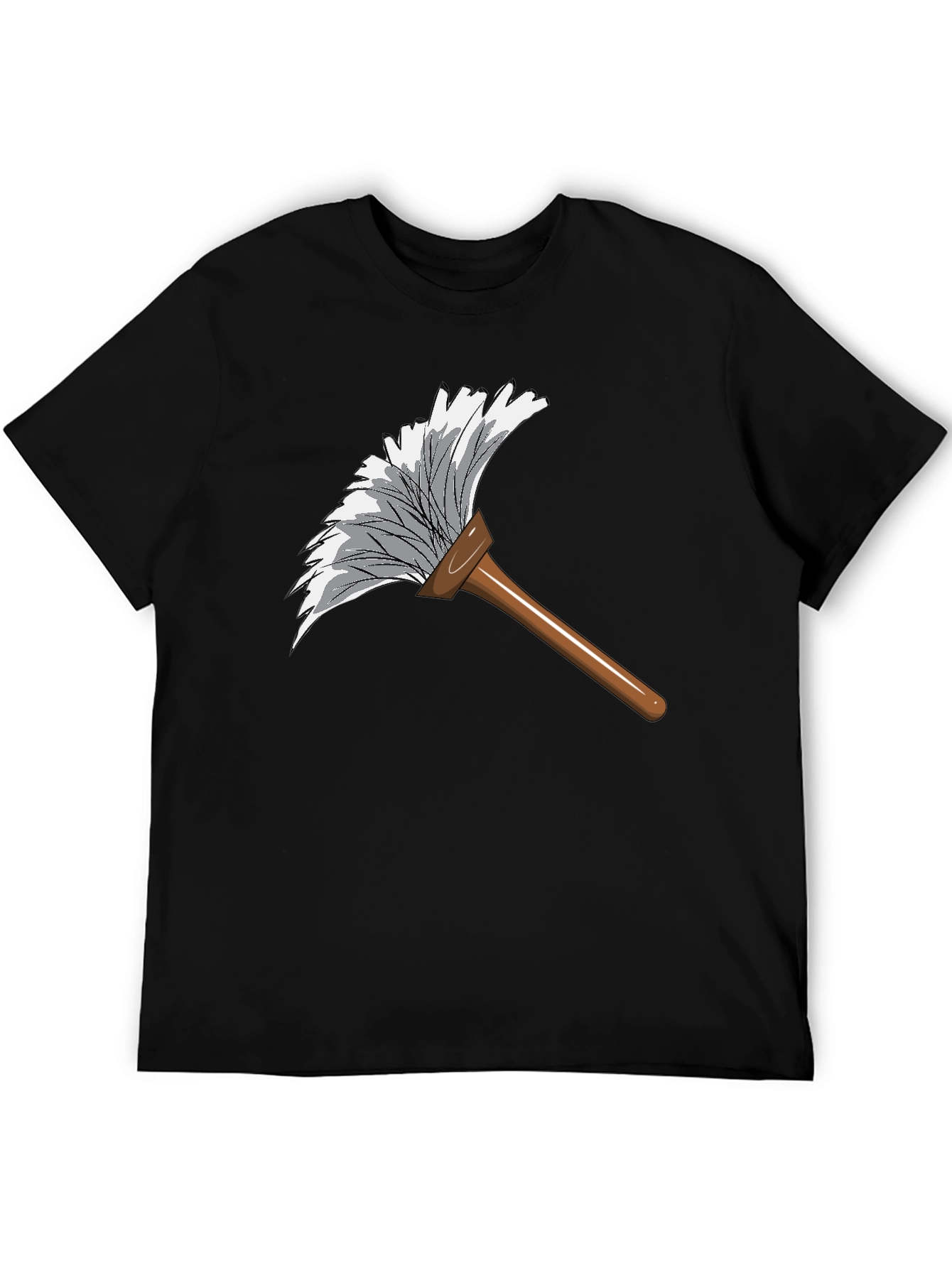Duster Graphic Tee - Cleaning Humor T-Shirt