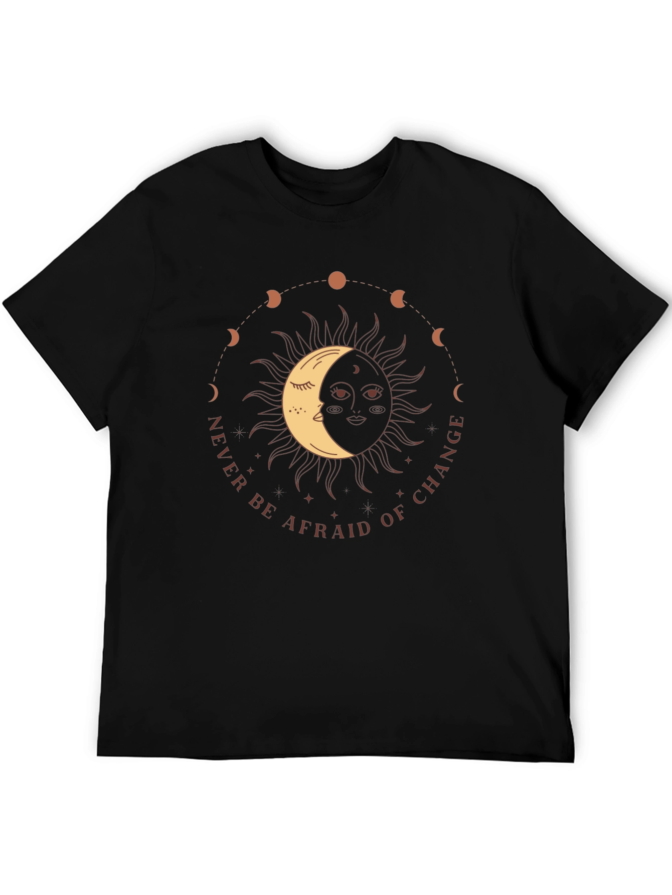 Sun & Moon Phases Graphic T-Shirt