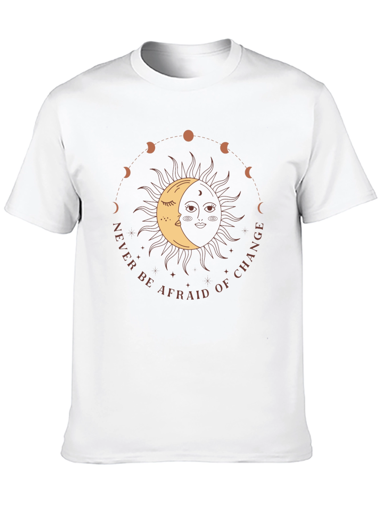 Sun & Moon Phases Graphic T-Shirt