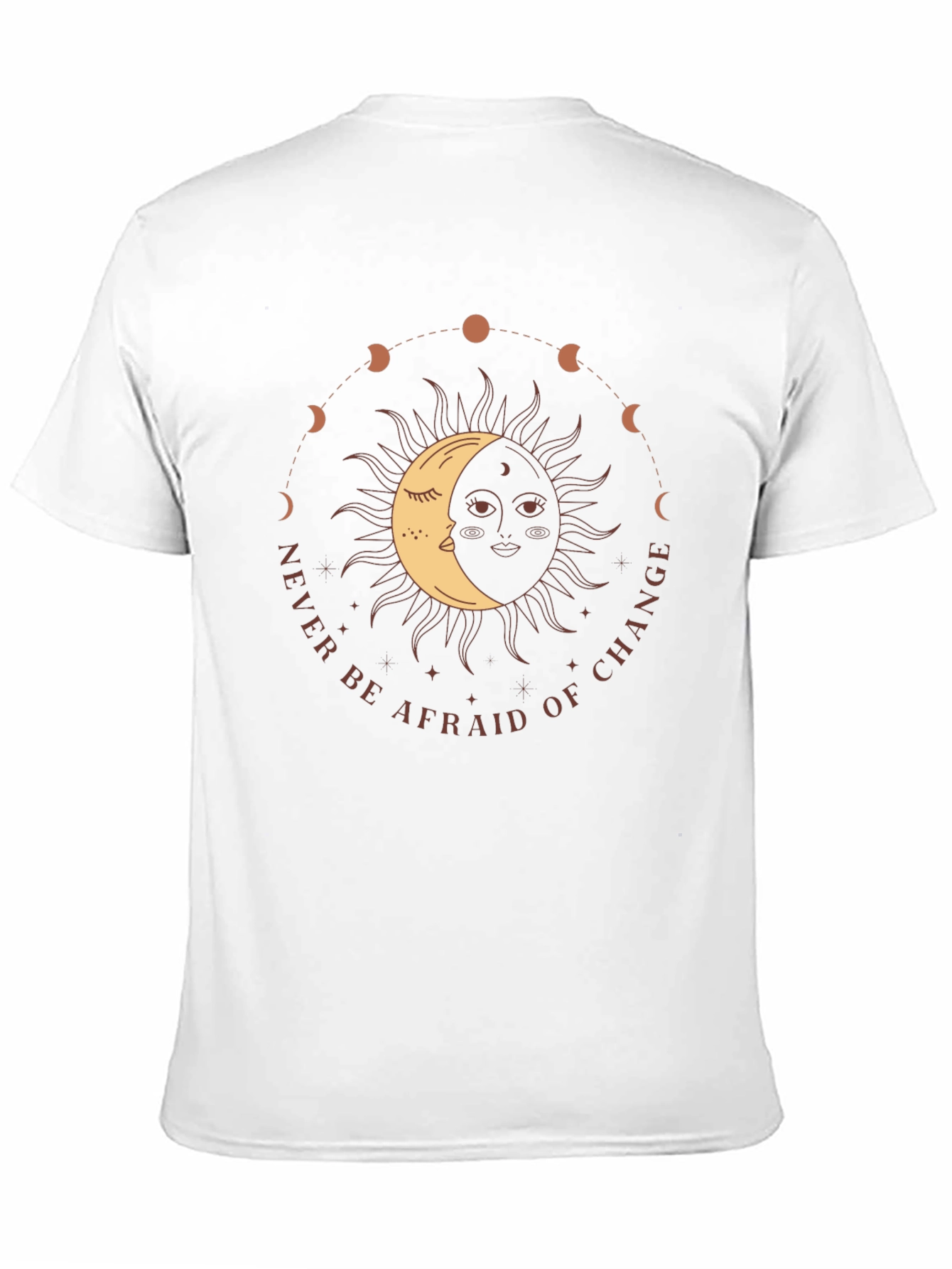 Sun & Moon Phases Graphic T-Shirt