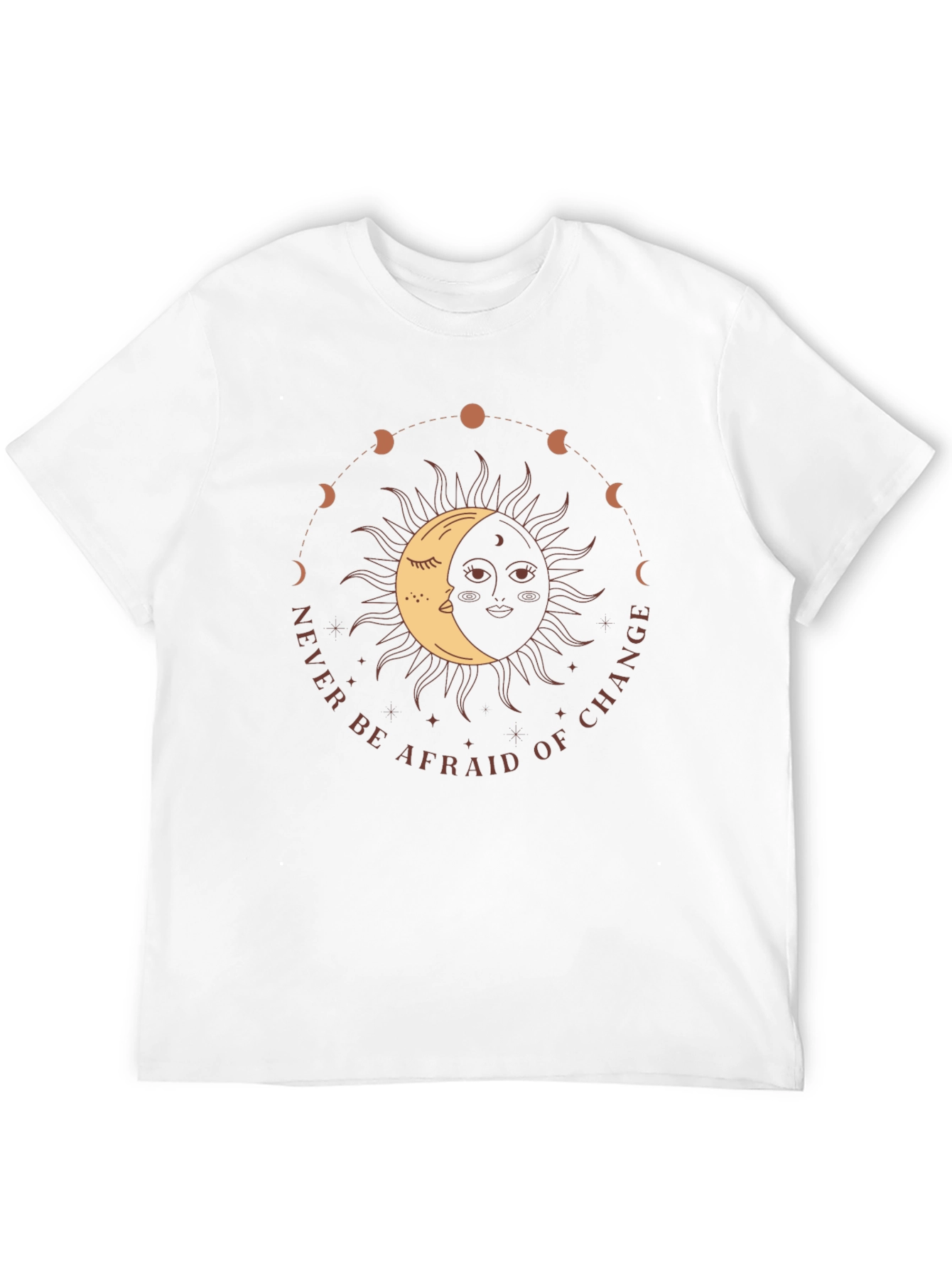 Sun & Moon Phases Graphic T-Shirt