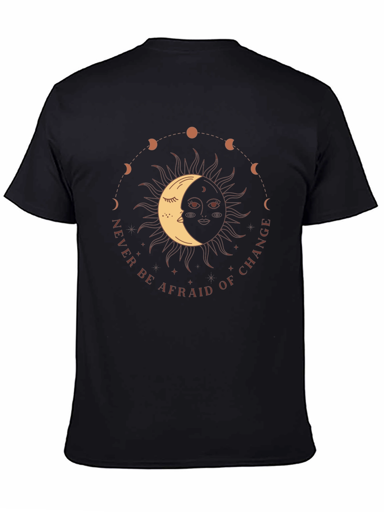 Sun & Moon Phases Graphic T-Shirt