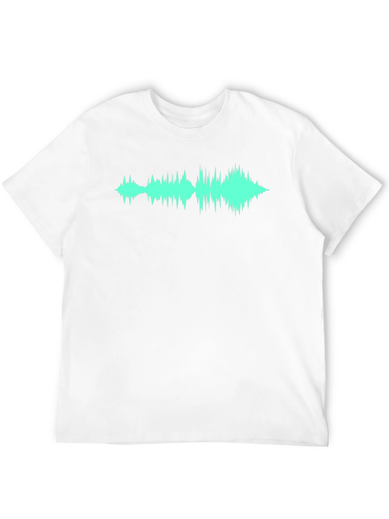 Sound Wave Graphic Tee - Modern Design