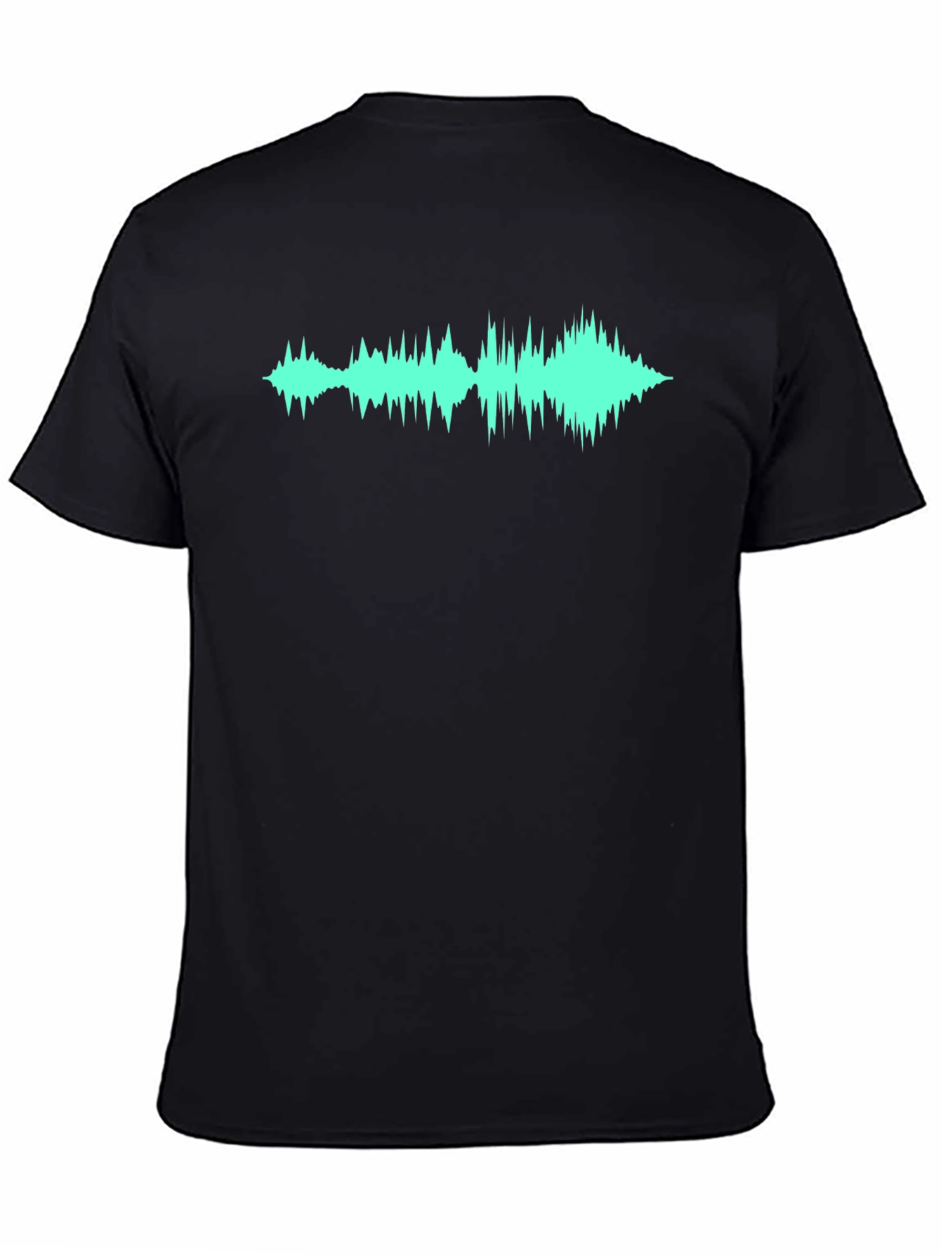Sound Wave Graphic Tee - Modern Design