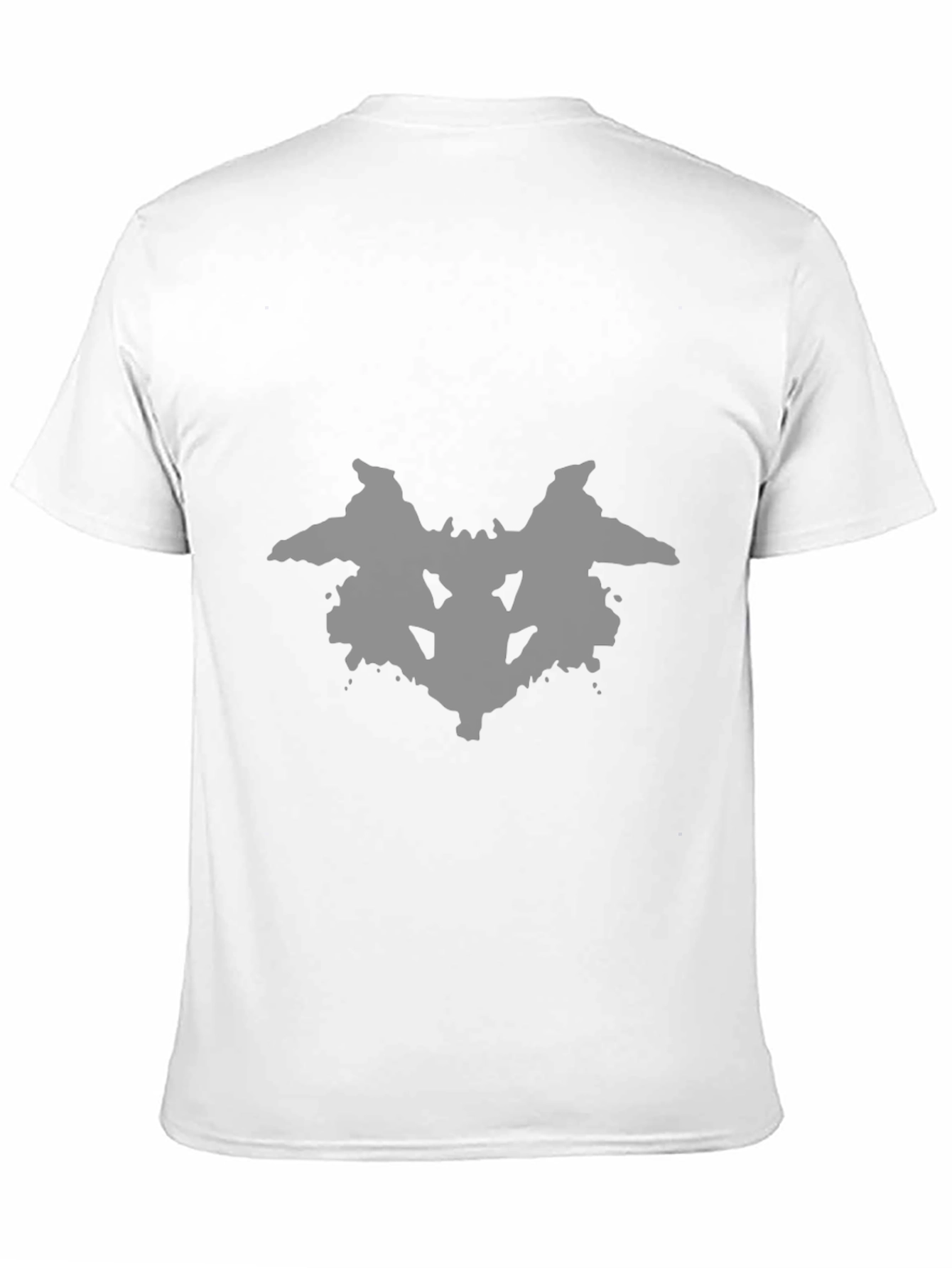 Rorschach Inkblot T-Shirt - Classic Black Graphic Tee