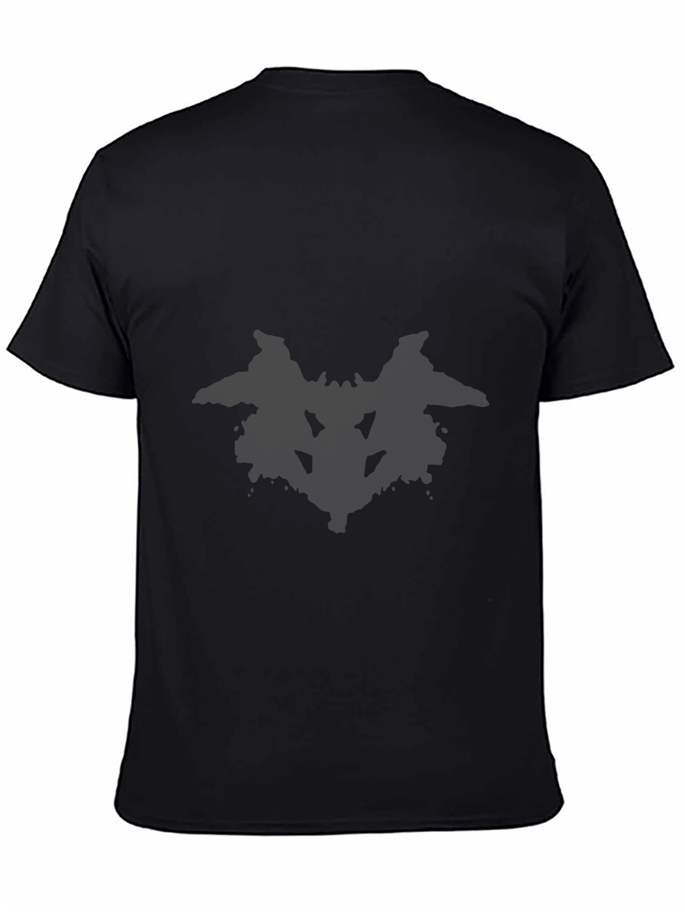 Rorschach Inkblot T-Shirt - Classic Black Graphic Tee