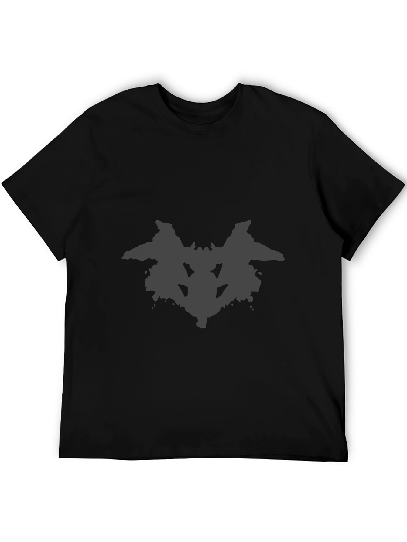 Rorschach Inkblot T-Shirt - Classic Black Graphic Tee