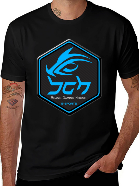 Brasil Gaming House E-Sports Black T-Shirt
