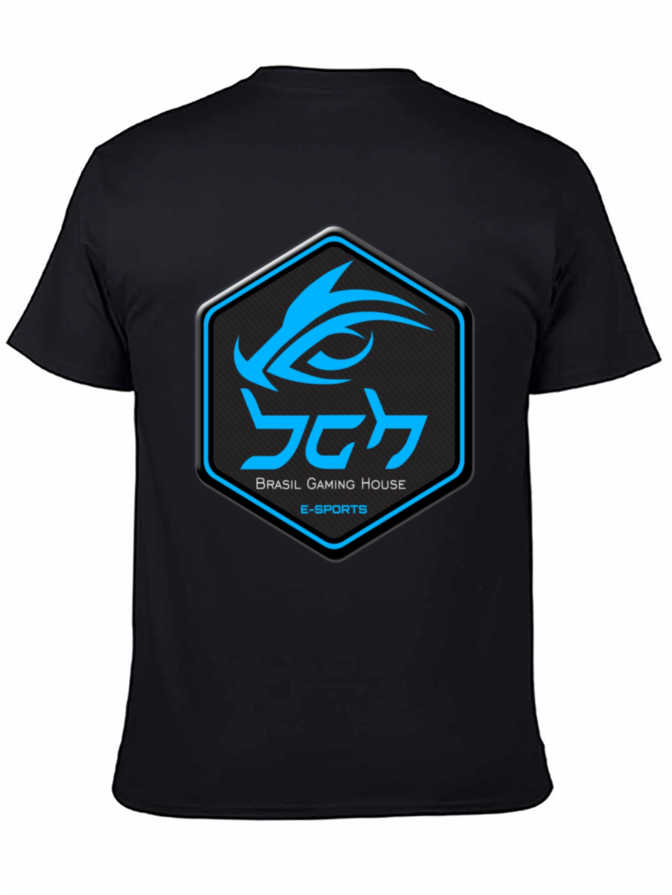 Brasil Gaming House E-Sports Black T-Shirt