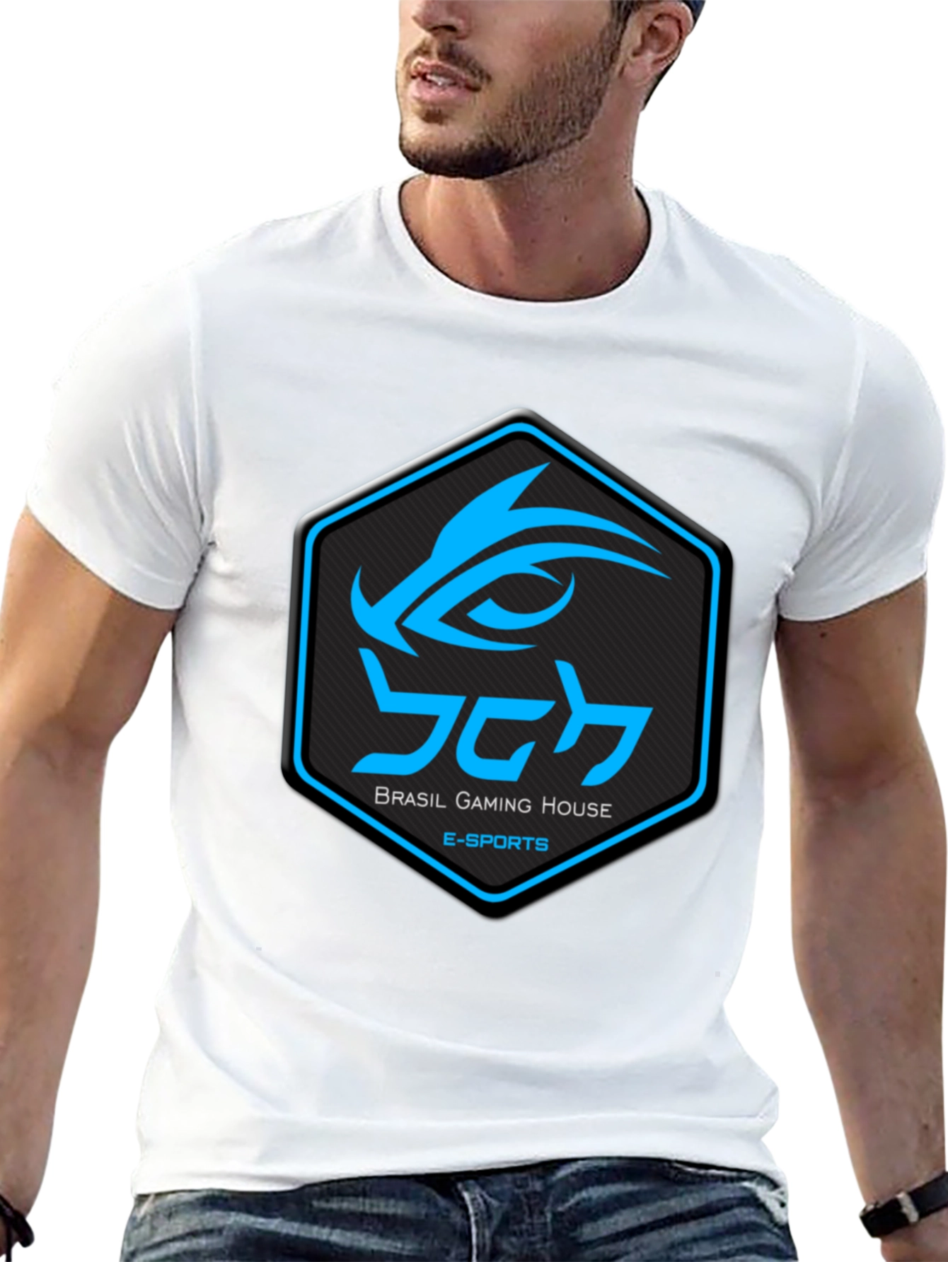 Brasil Gaming House E-Sports Black T-Shirt