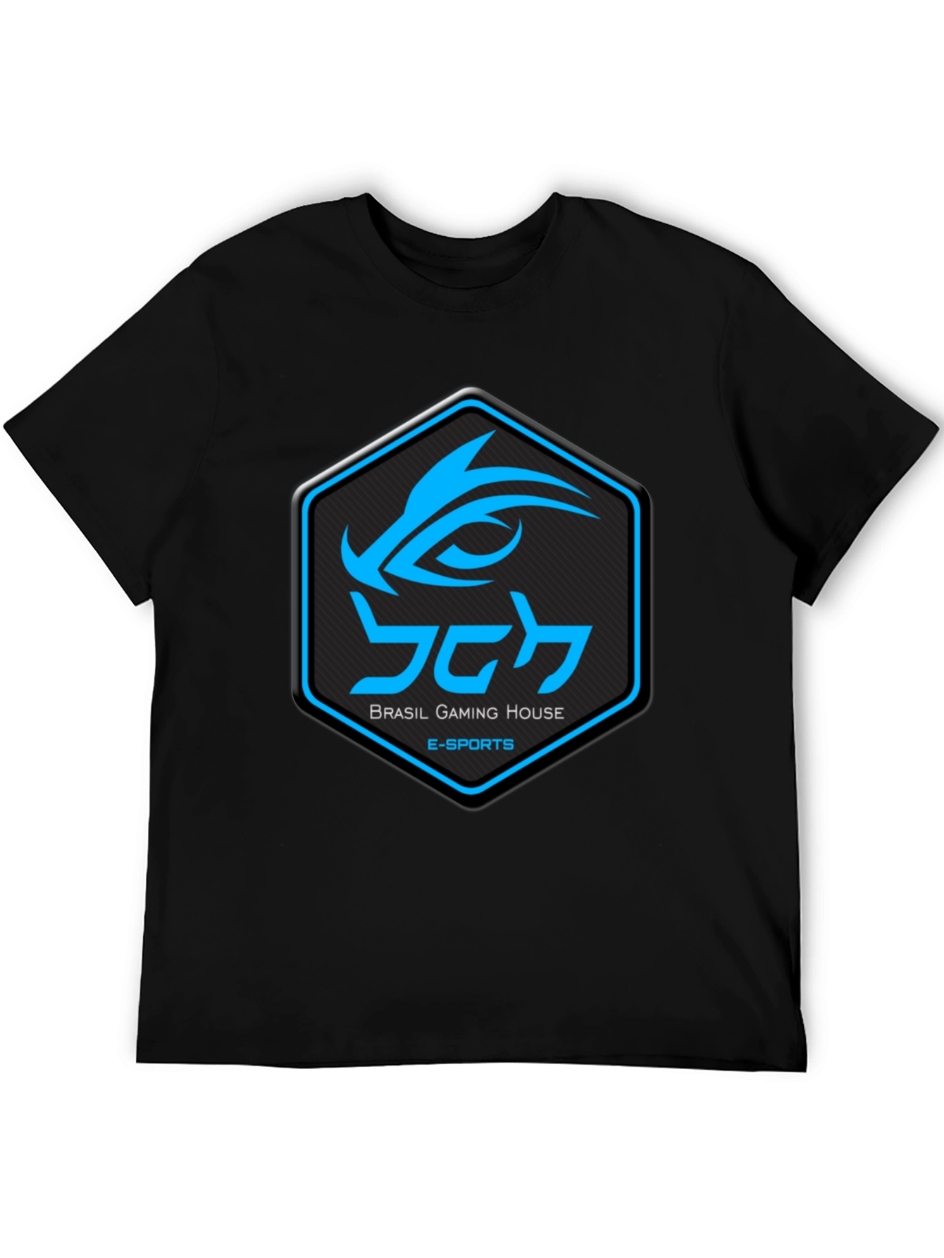 Brasil Gaming House E-Sports Black T-Shirt