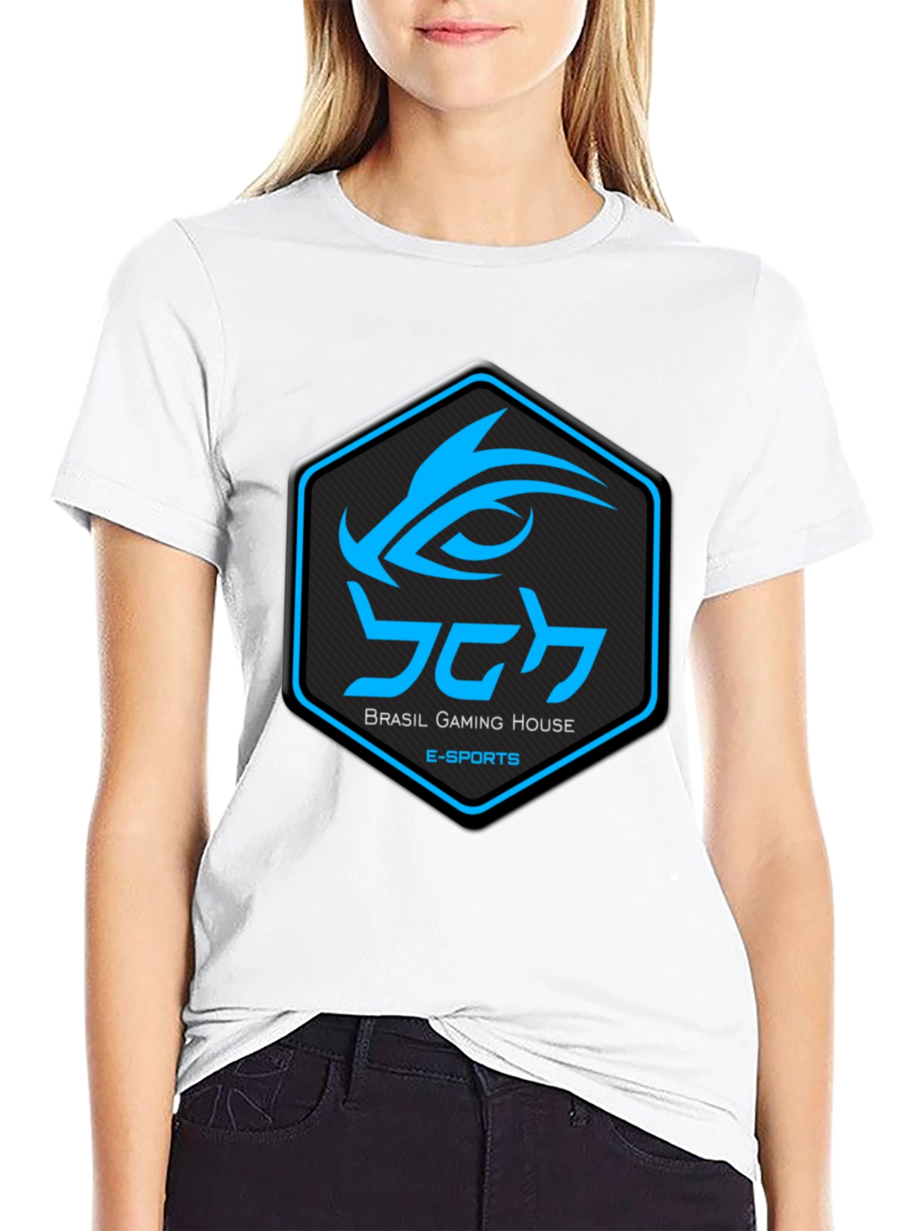 Brasil Gaming House E-Sports Black T-Shirt