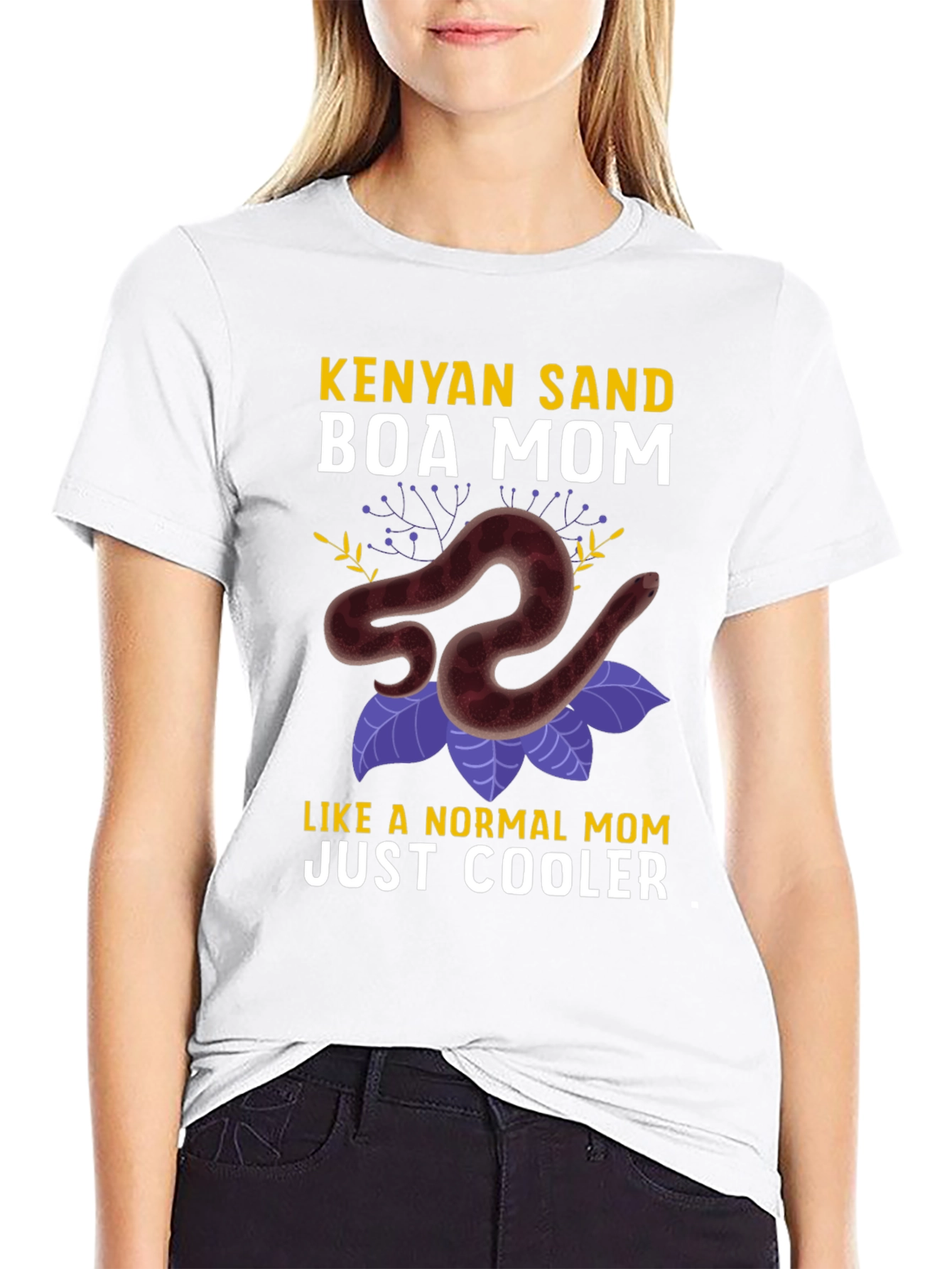 Kenyan Sand Boa Mom T-Shirt