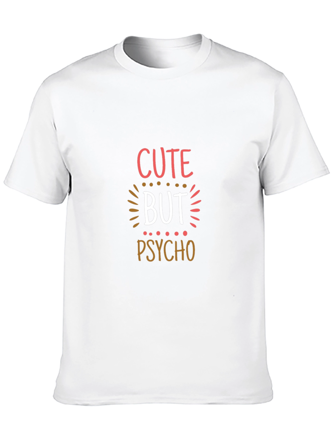 Cute But Psycho Graphic Tee - Black T-Shirt