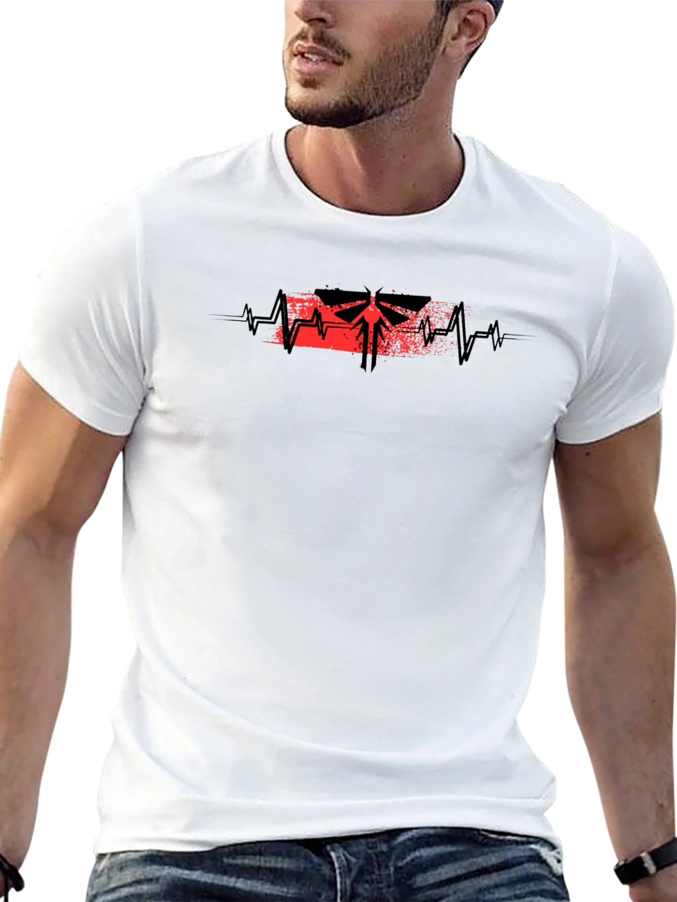 Pulse Firefly Tee - Black Graphic T-Shirt