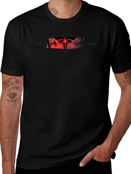 Pulse Firefly Tee - Black Graphic T-Shirt