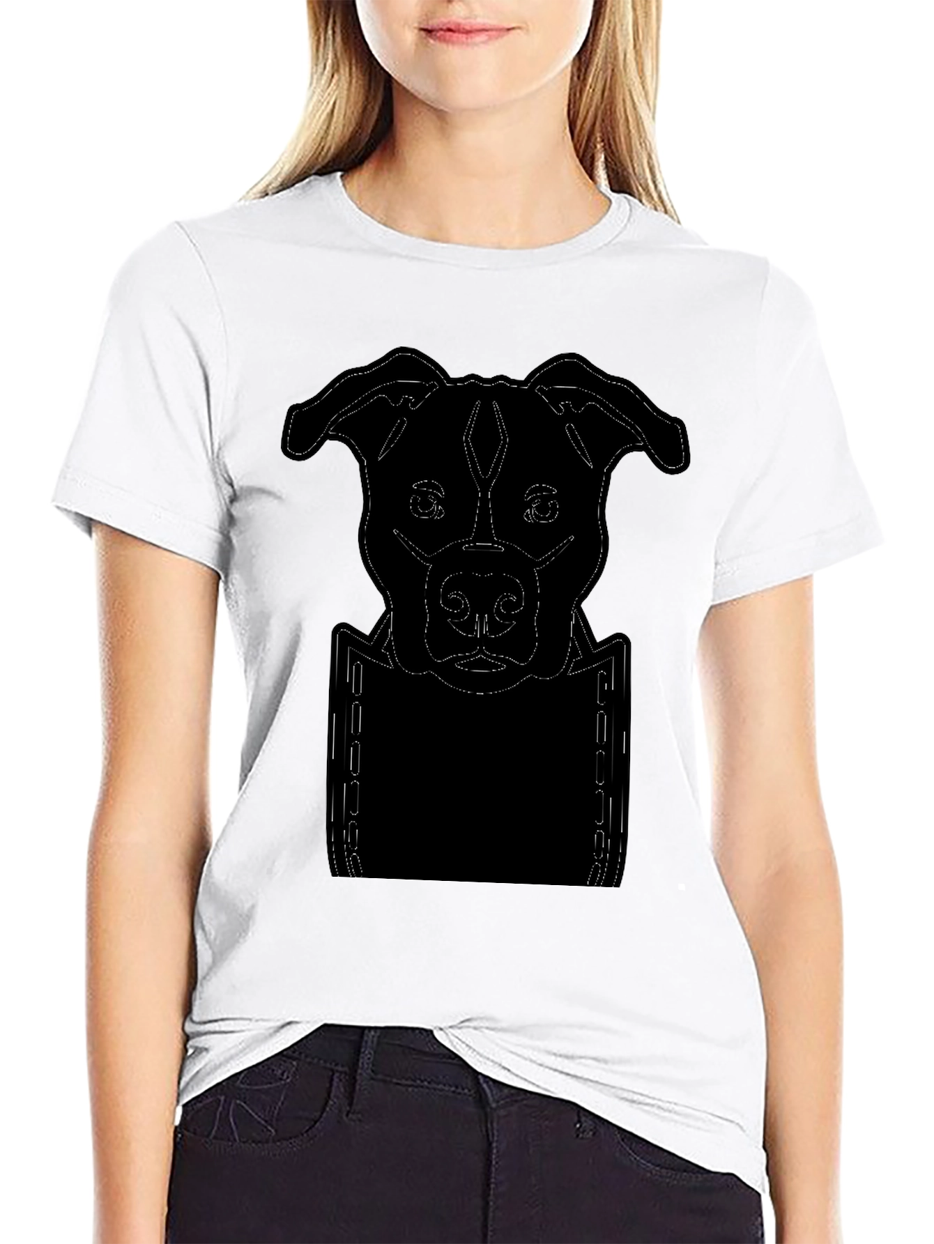 Pitbull Pocket T-Shirt