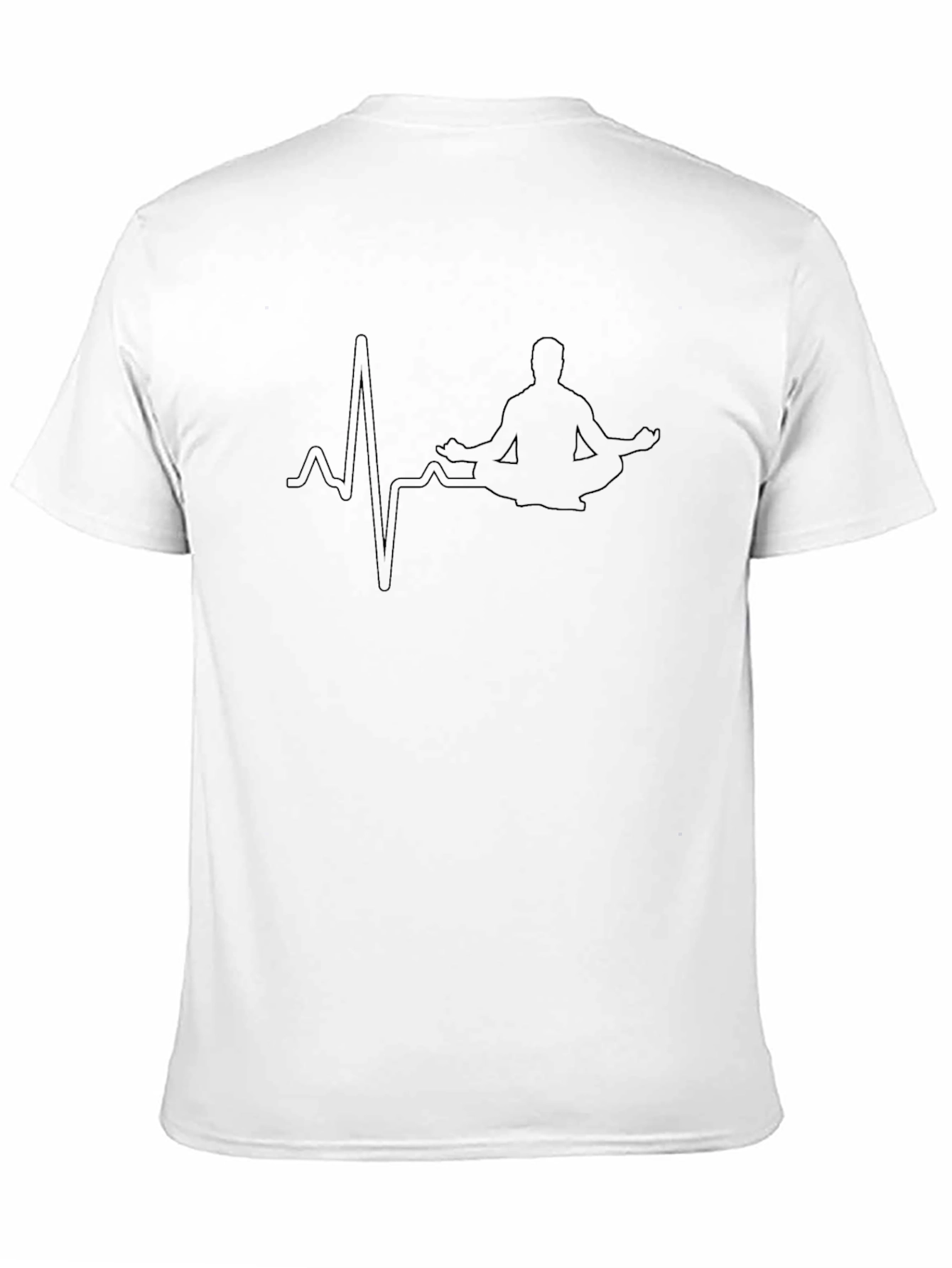 Zen Heartbeat Tee - Meditate in Style