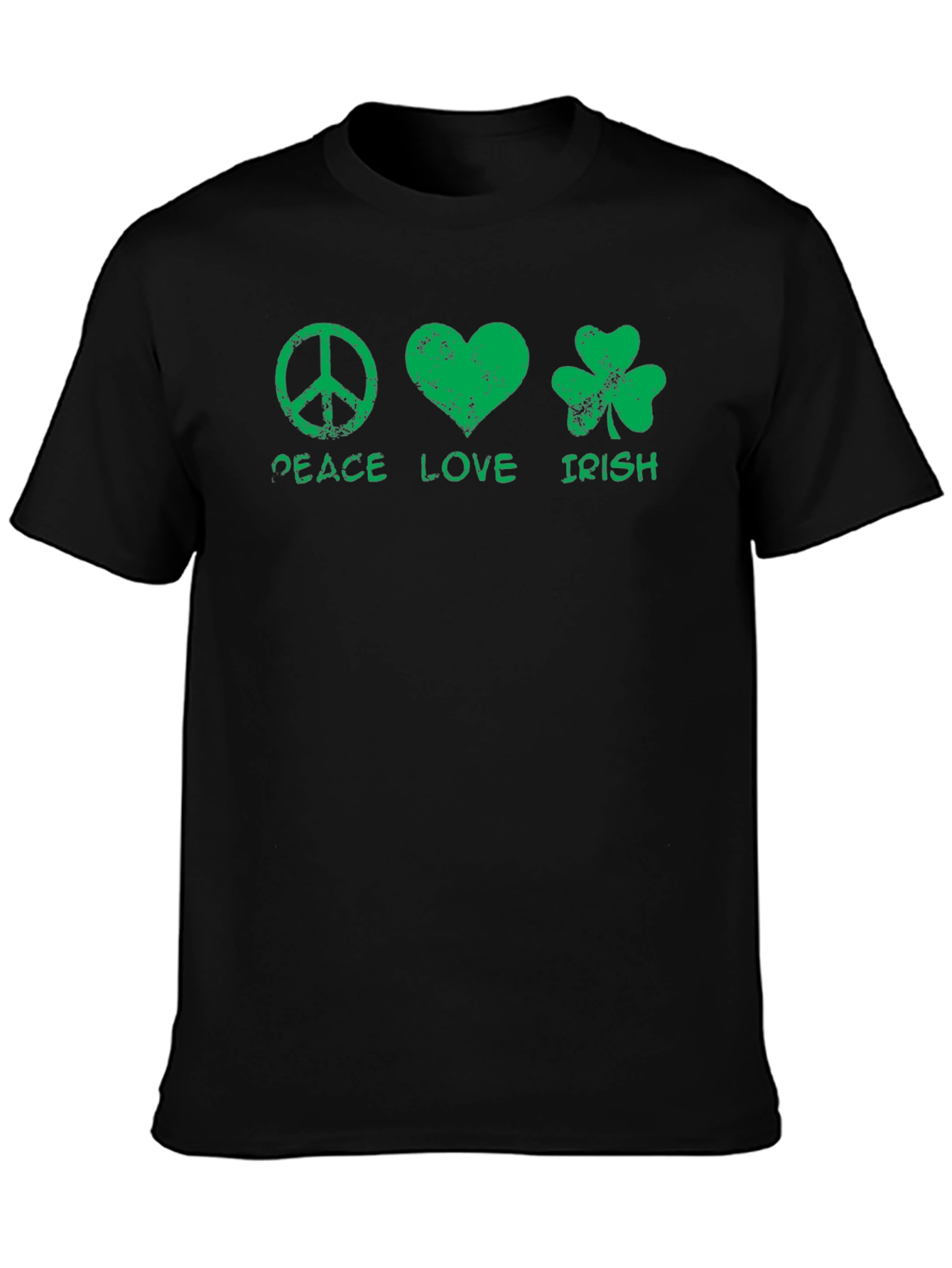 Peace Love Irish St. Patricks Day T-Shirt