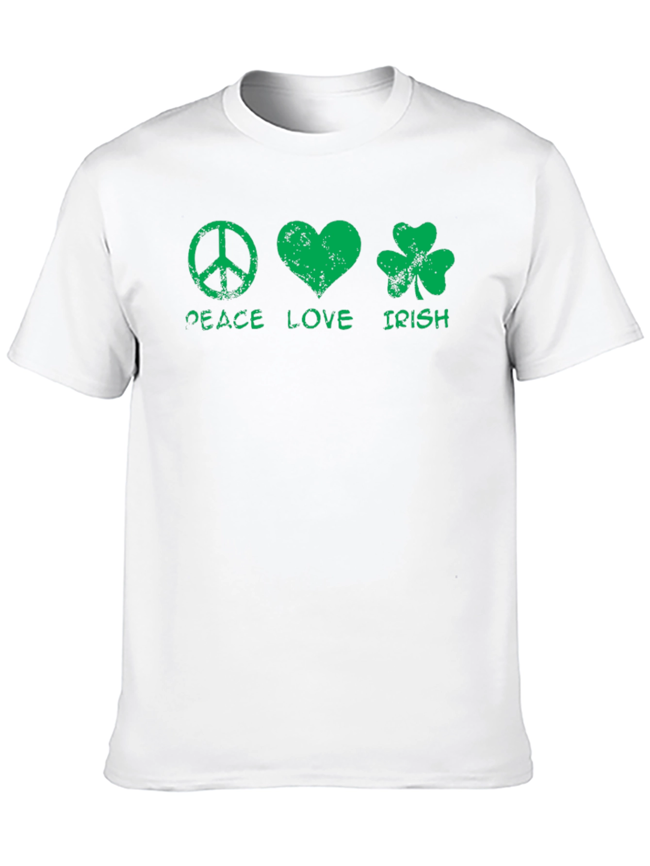 Peace Love Irish St. Patricks Day T-Shirt