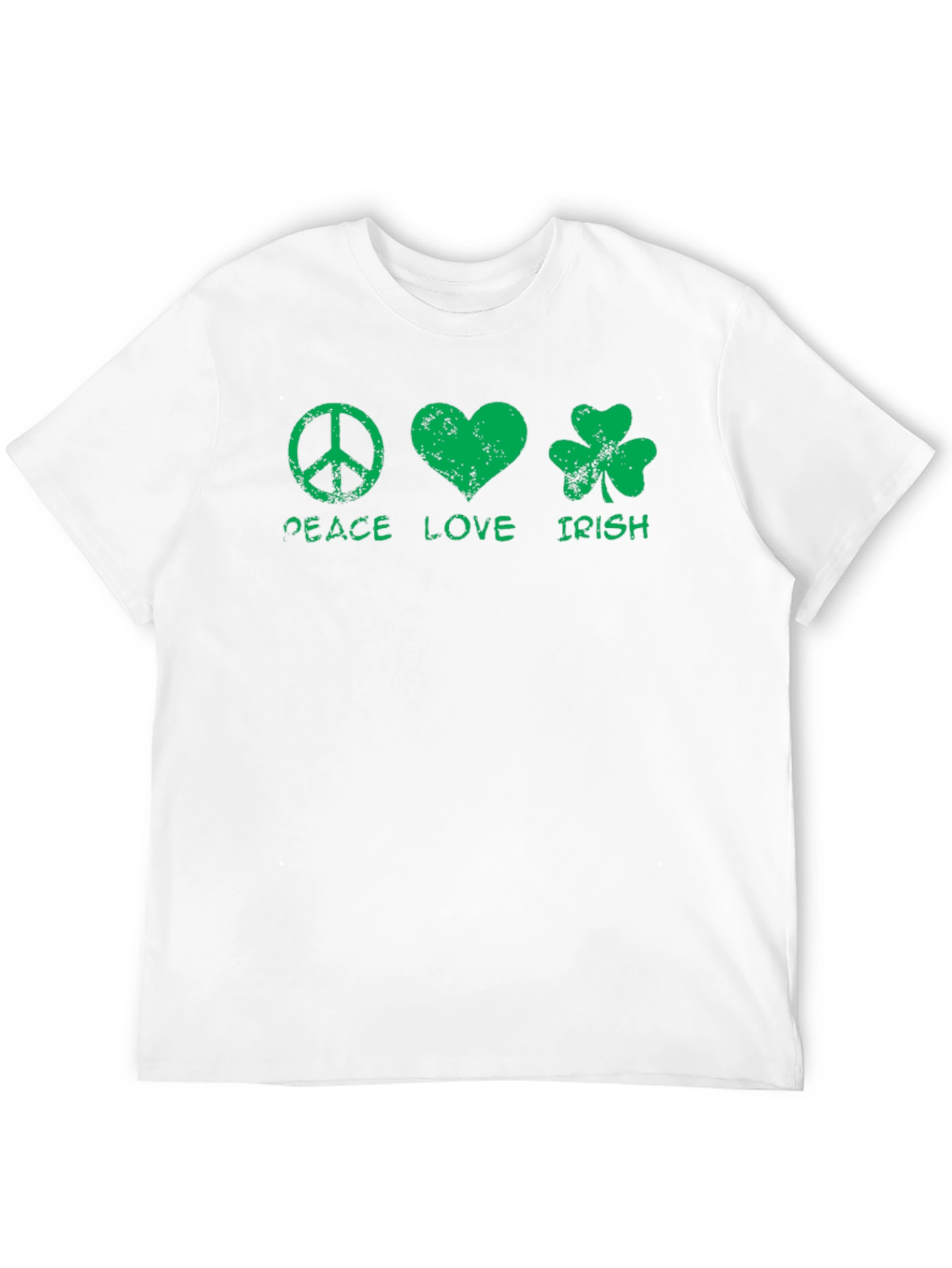 Peace Love Irish St. Patricks Day T-Shirt