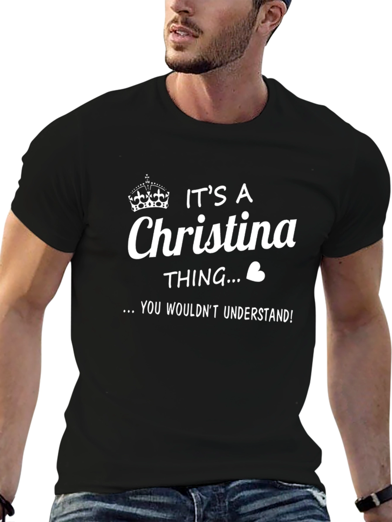 Christina Thing T-Shirt - Fun Personalized Tee