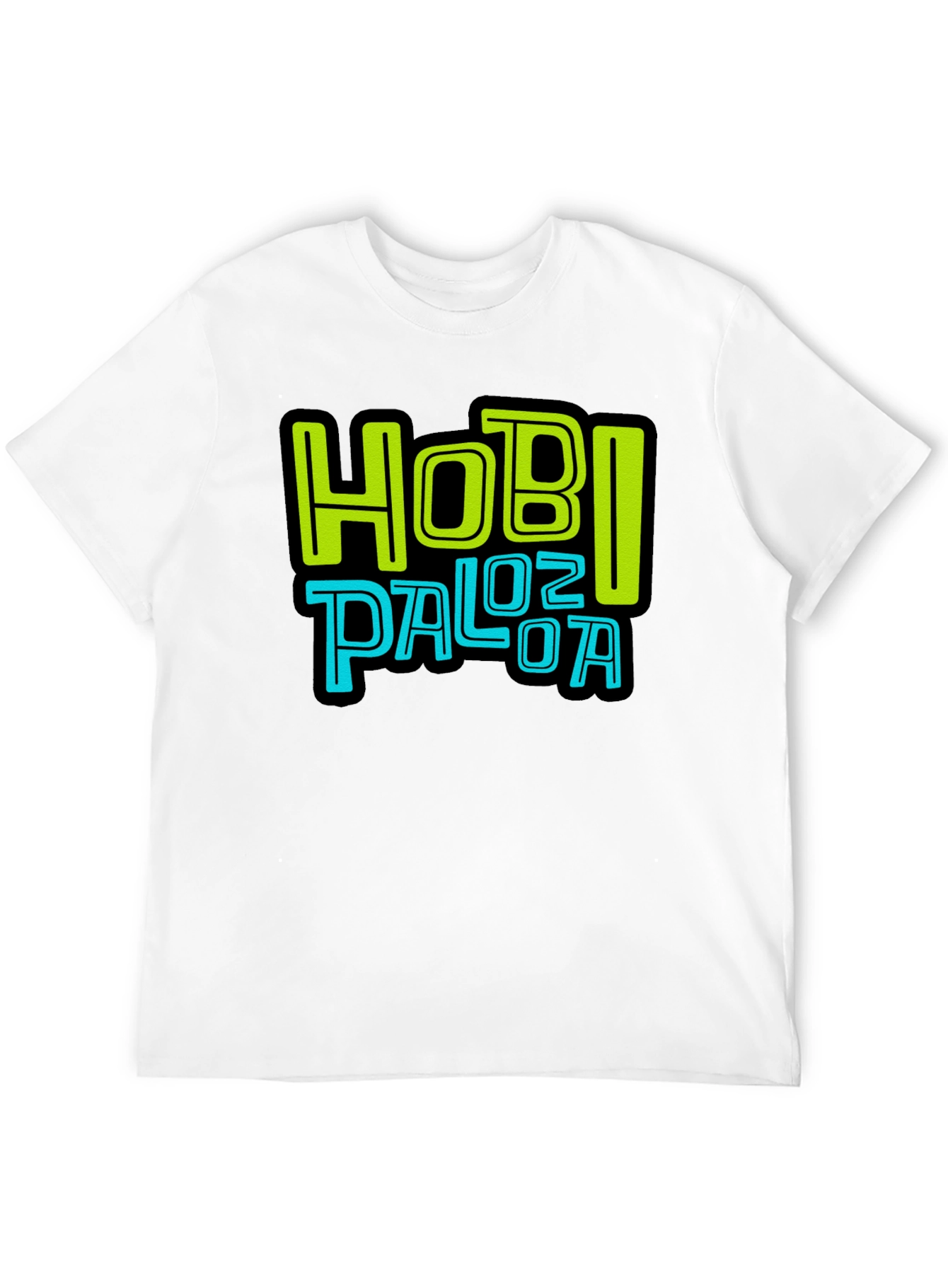 Hobi Palooza Graphic Print Black T-Shirt