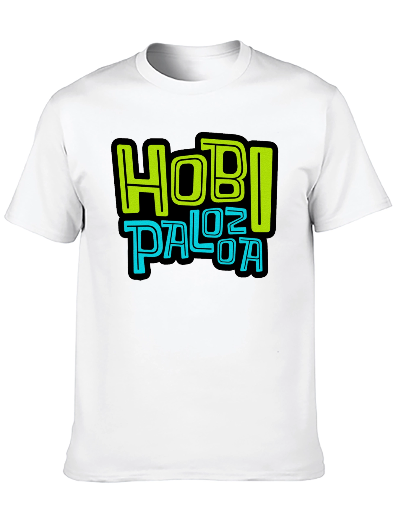 Hobi Palooza Graphic Print Black T-Shirt