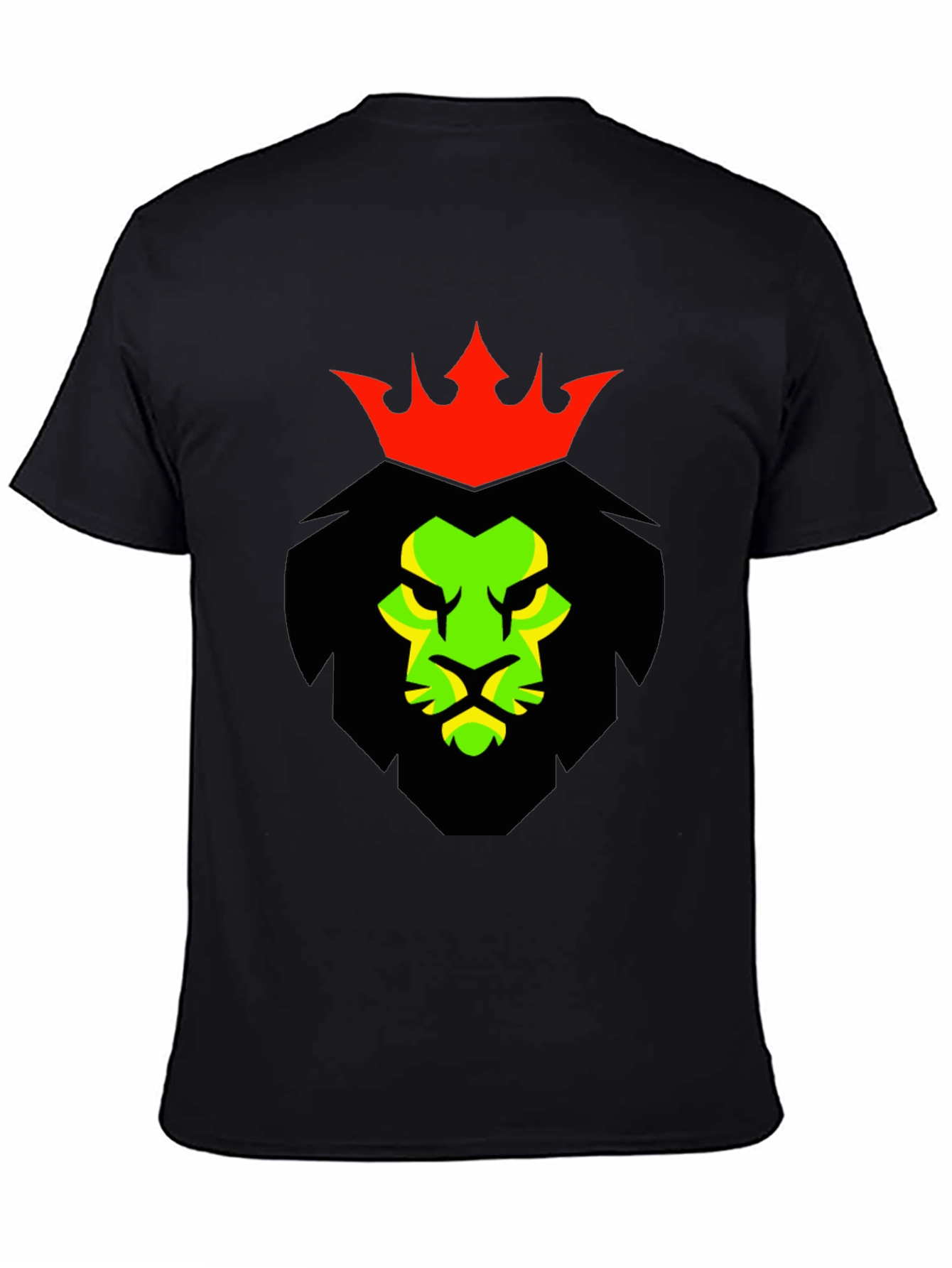 Rasta Lion King Graphic T-Shirt